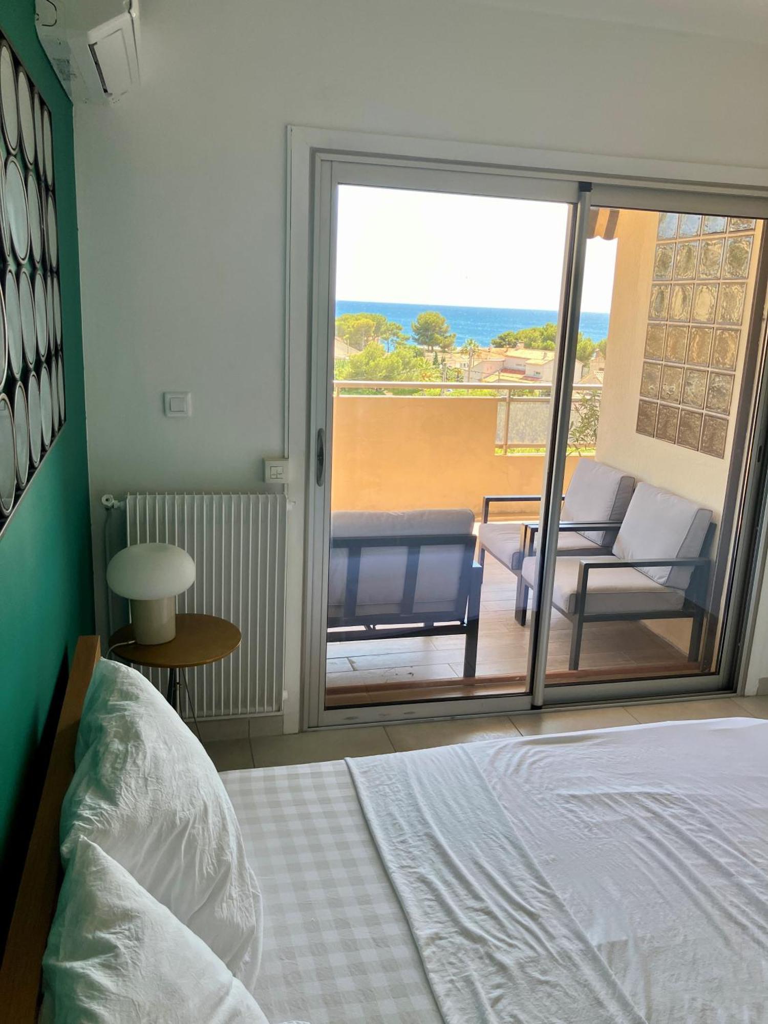Appartement 2 Chambres Terrasse Vue Mer Carry-le-Rouet Luaran gambar